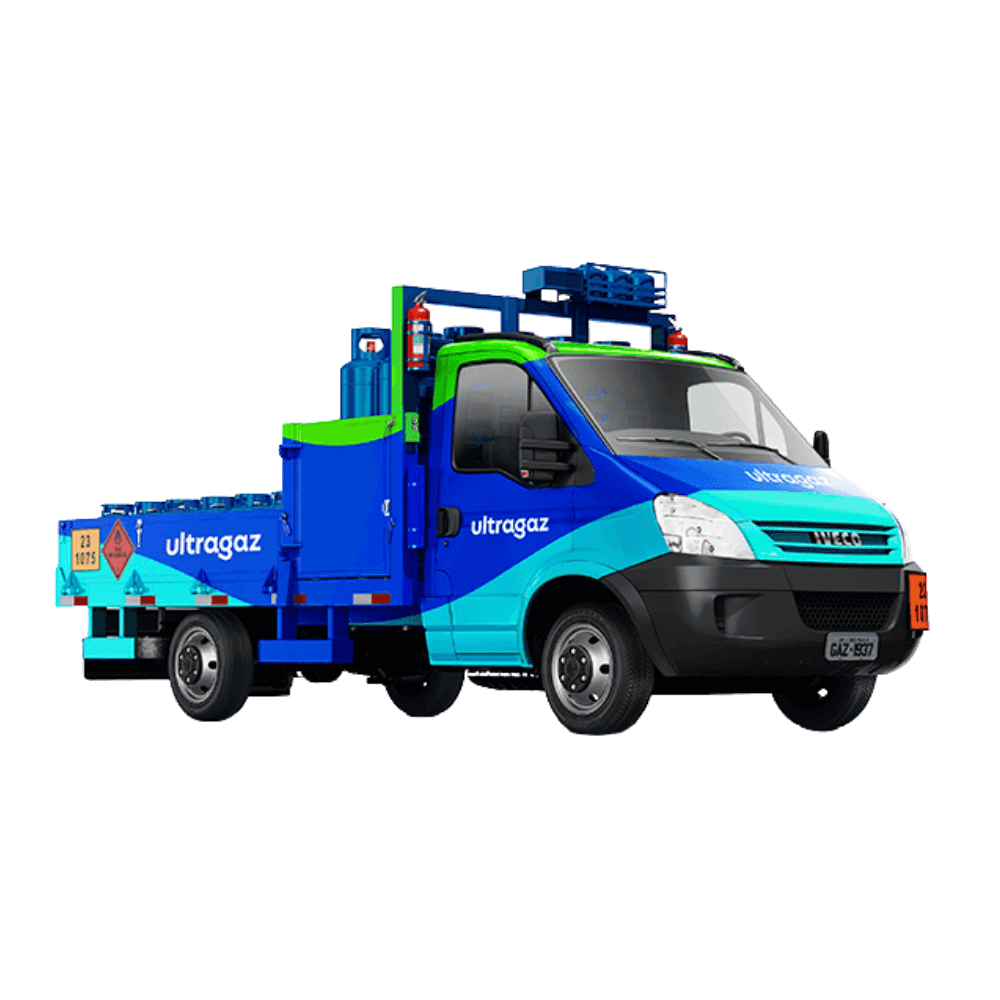 Veículo de Entrega Ultragaz Aldeia - Ultragaz